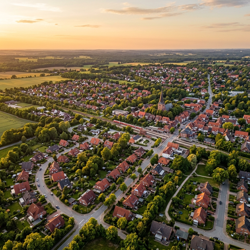 Luftaufnahme Bargteheide